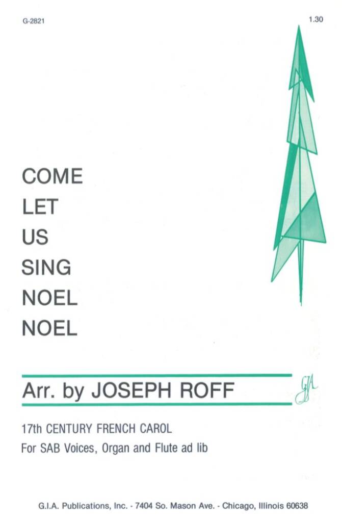 Come, Let Us Sing Noel, Noel : Flute