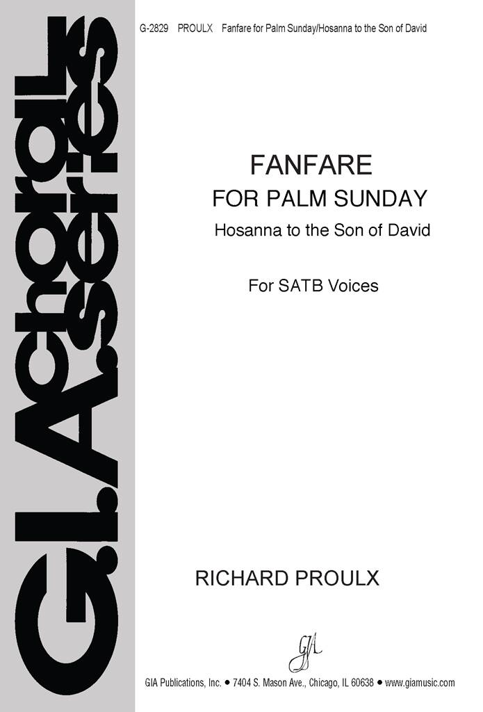 Fanfare for Palm Sunday: Hosanna to Son of David