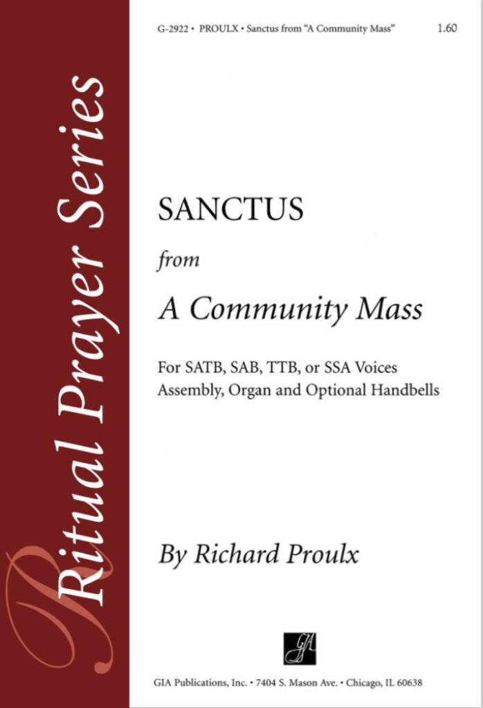 Sanctus from Community Mass : 4 Handbells