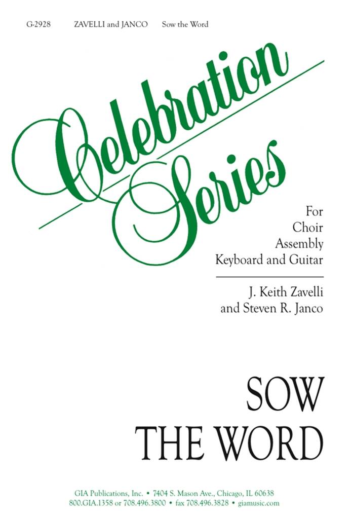 Sow the Word : Guitar
