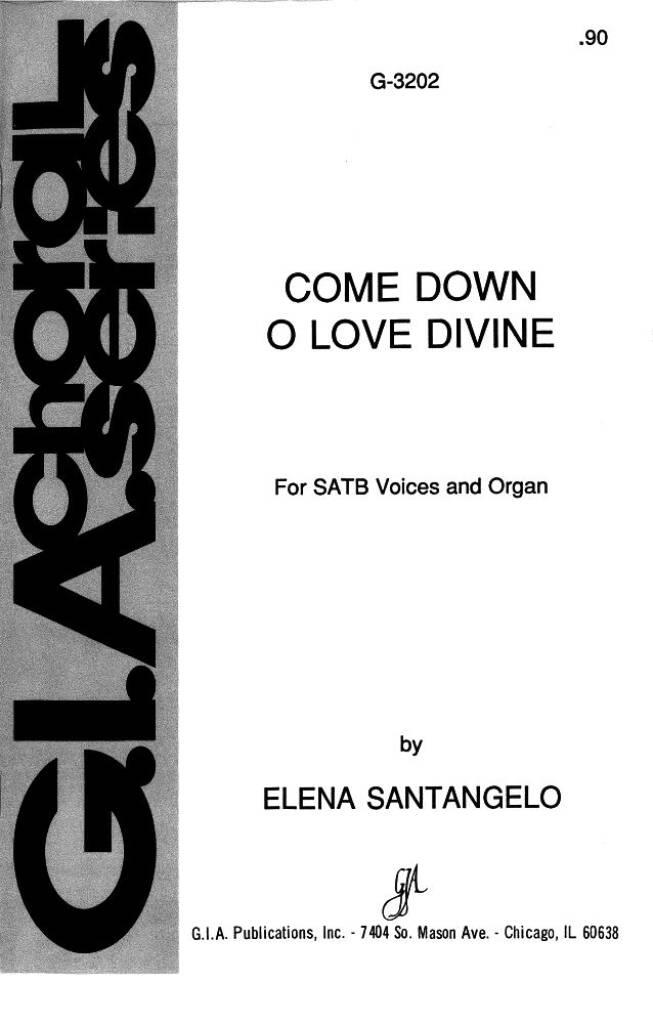 Come Down, O Love Divine
