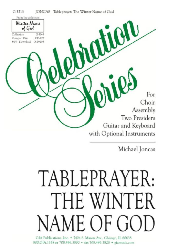 Tableprayer: Winter Name of God