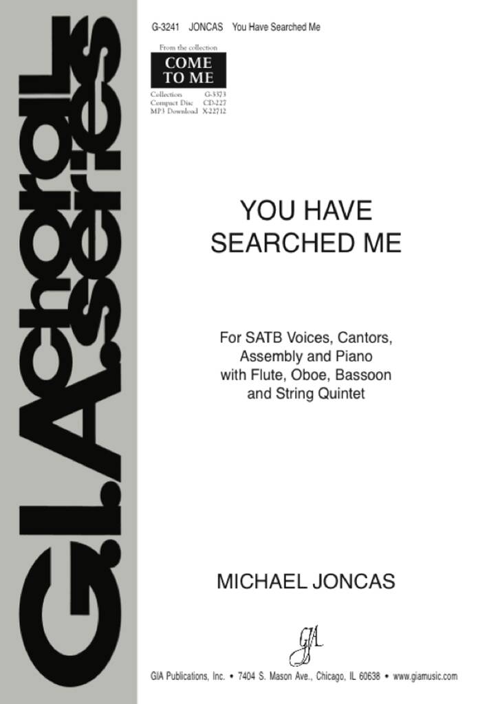 You Have Searched Me