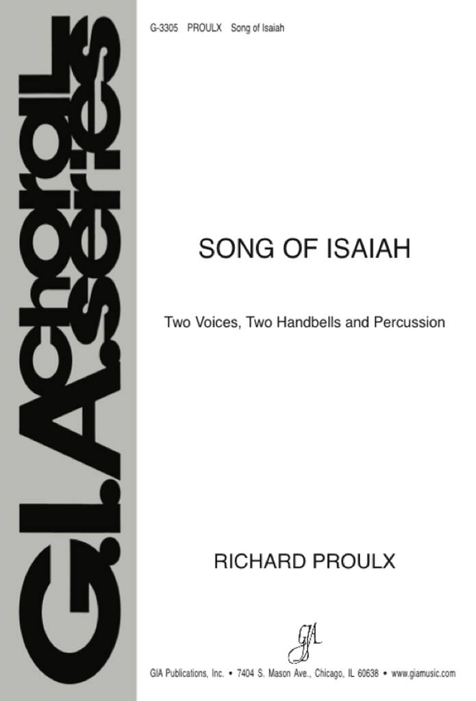 Song of Isaiah : 2 or 4 Handbells, Percussion (Tambourine, Triangle)