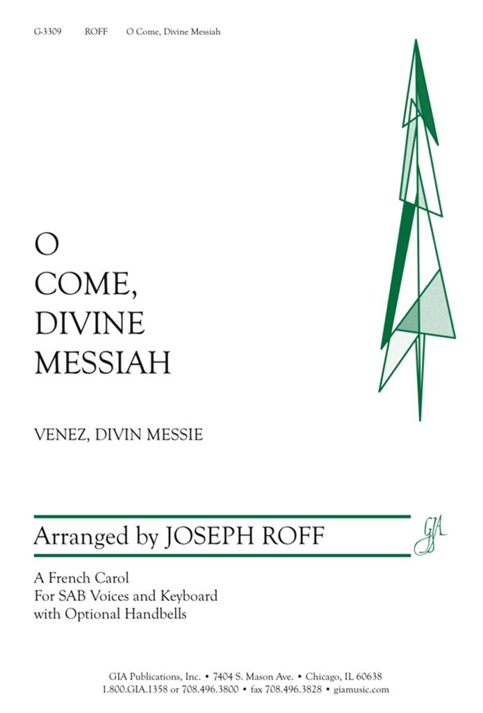 O Come, Divine Messiah : 5 Handbells