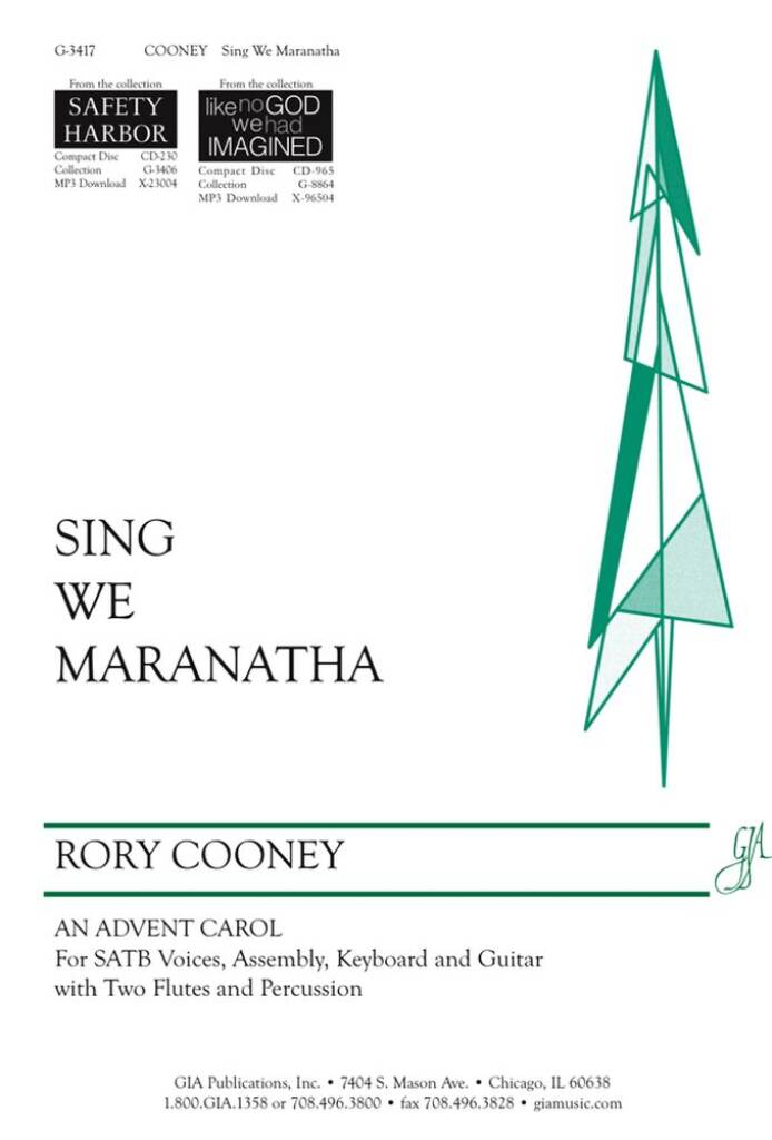 Sing We Maranatha : C Instrument I- C Instrument II- Percussion