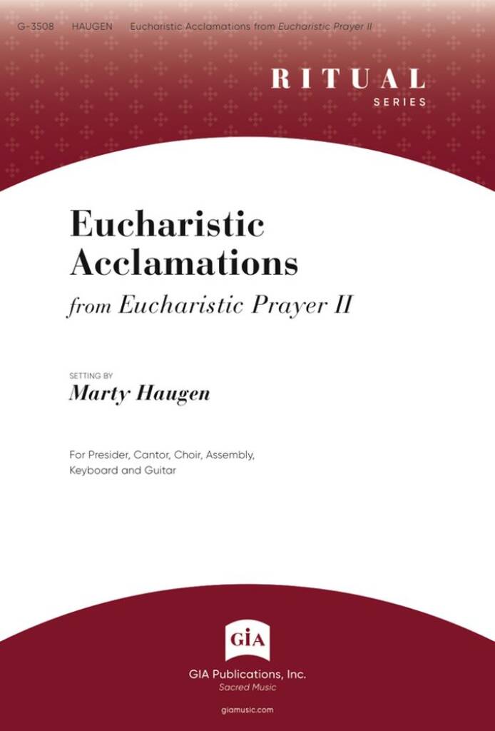 Euch. Acclamations from Euch. Prayer II : Woodwinds