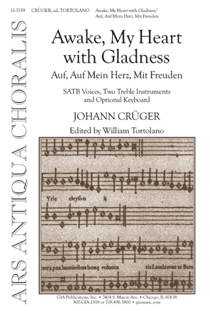 Awake, My Heart With Gladness : 2 Treble Instruments