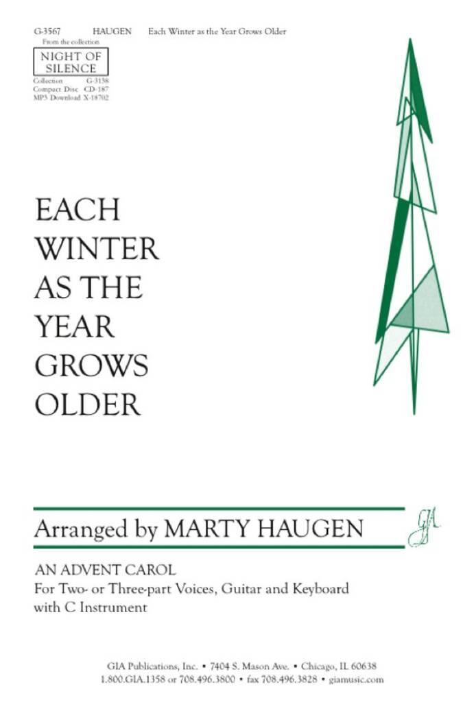 Each Winter As the Year Grows Older : Woodwind in C