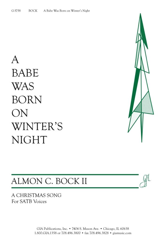 A Babe Was Born on Winter's Night : A Christmas Song