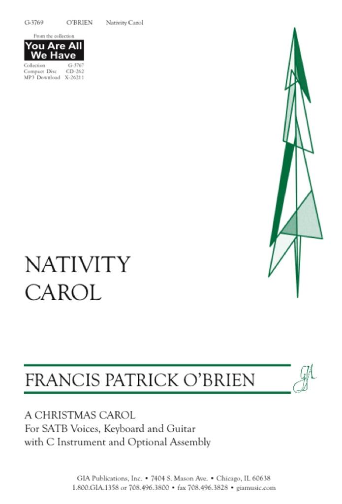 Nativity Carol : C Instrument