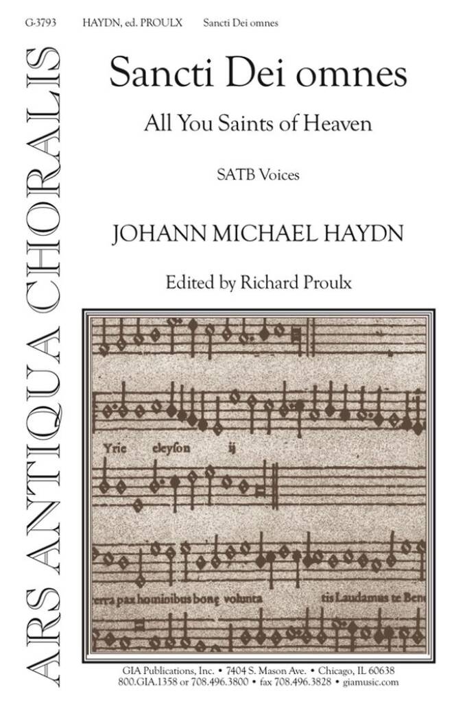Sancti Dei omnes : All You Saints of Heaven