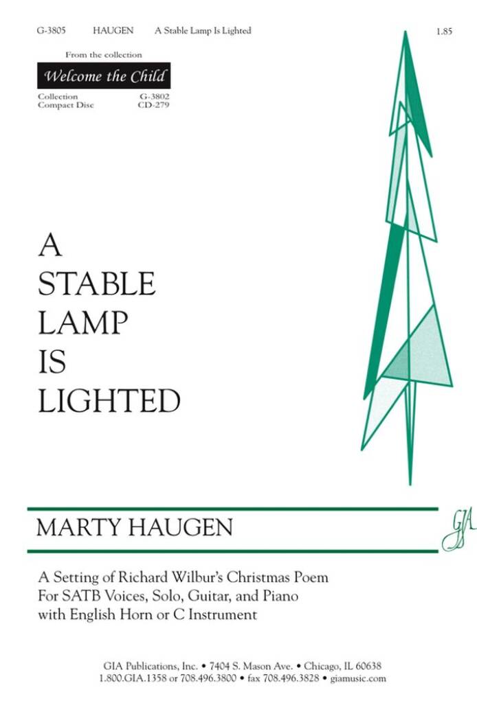 A Stable Lamp Is Lighted : English Horn or C Instrument - Flute, Recorder