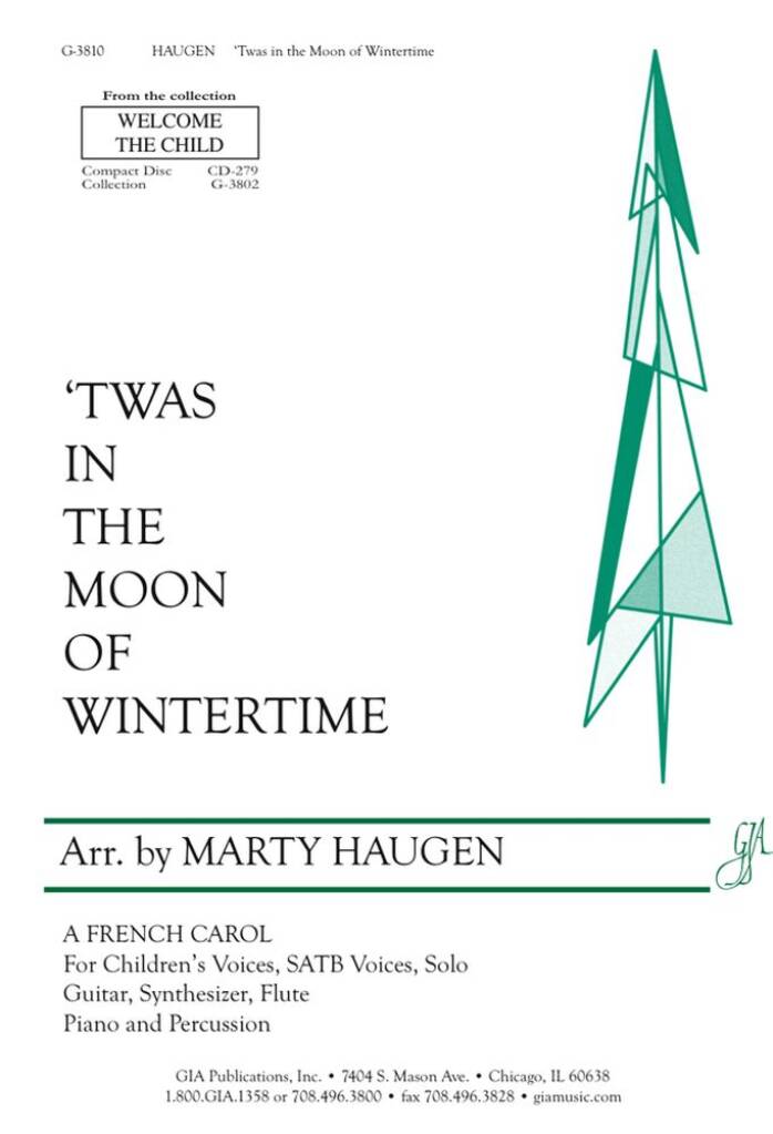 Twas in the Moon of Wintertime : Flute, Synthesizer, Percussion - Hand Drum