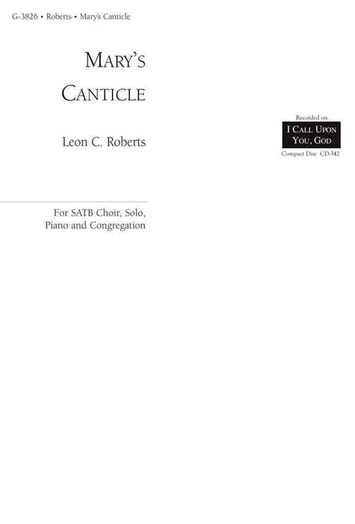 Mary's Canticle - Guitar : Guitar