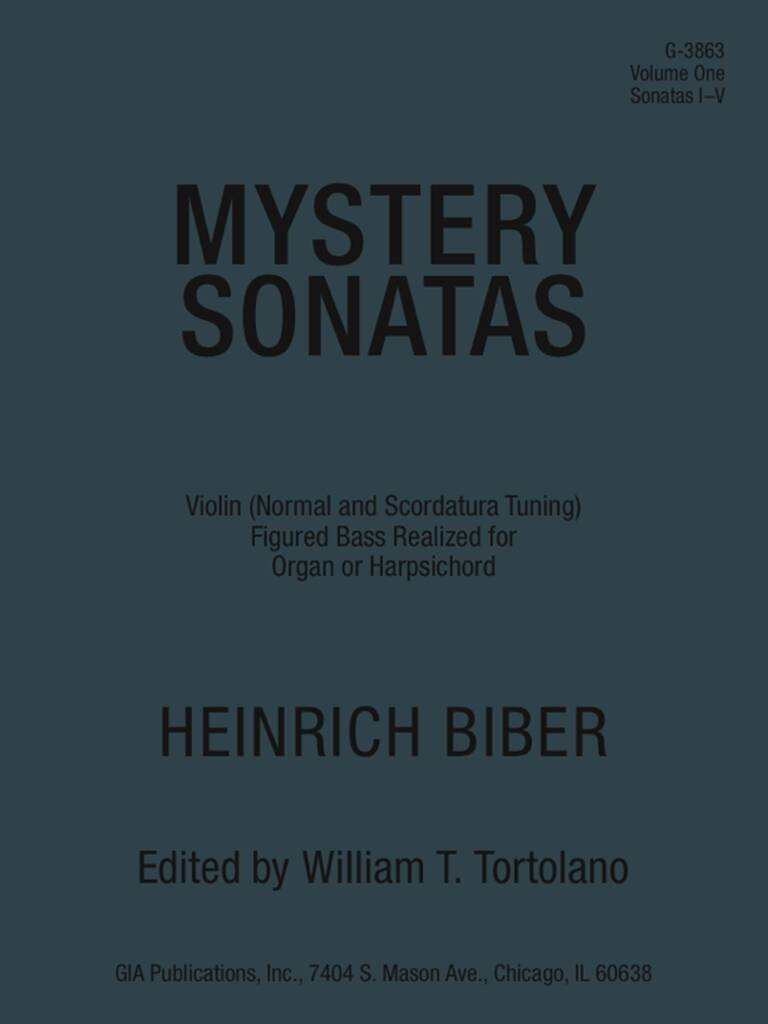 Mystery Sonatas for Violin and Clavier, Volume 1