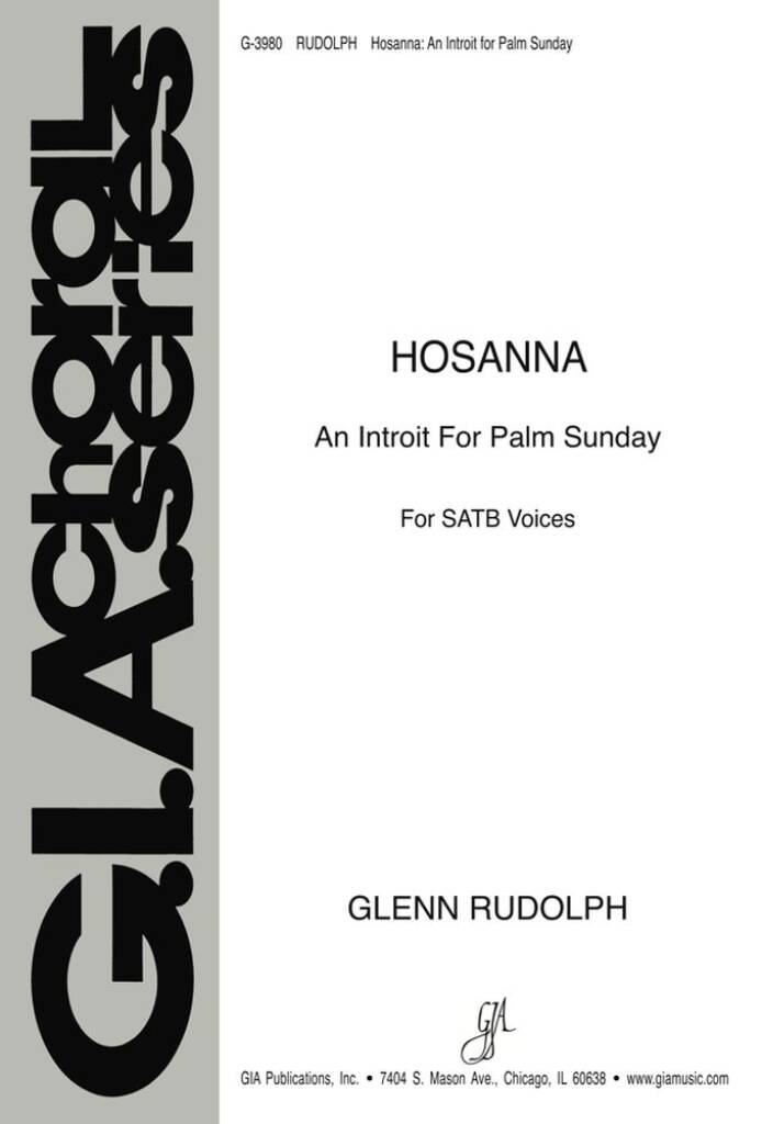 Hosanna: An Introit for Palm Sunday