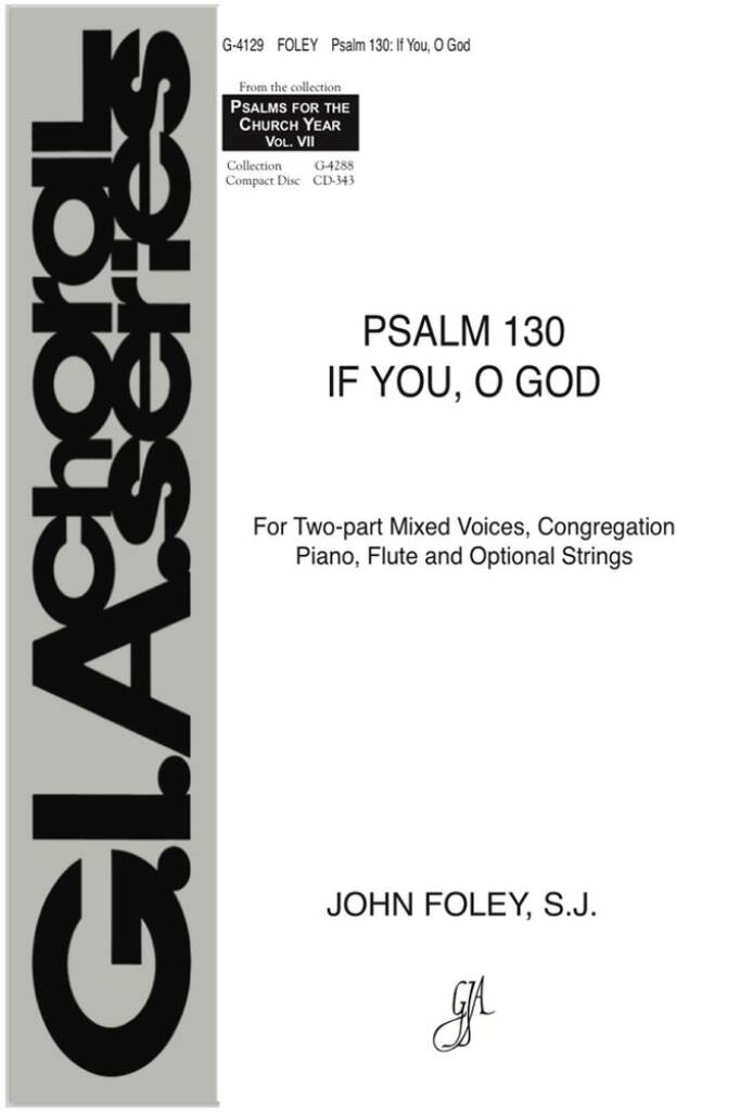 Psalm 130: If You, O God : Flute
