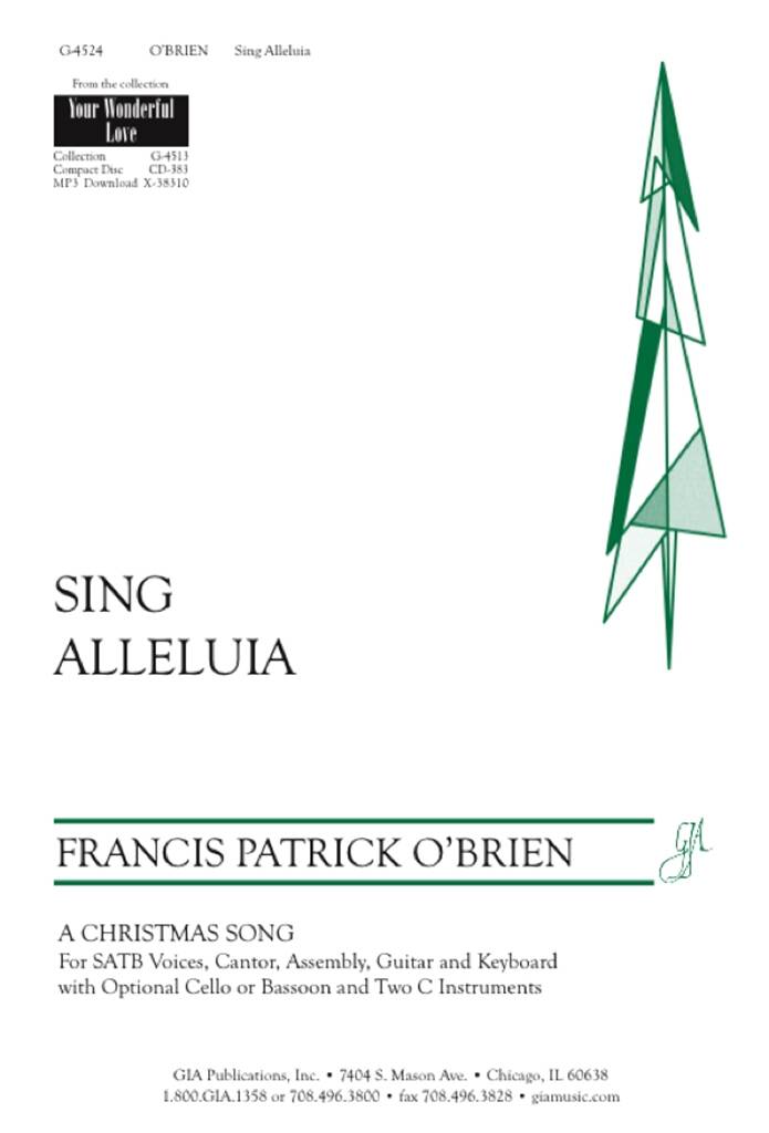 Sing Alleluia : Guitar