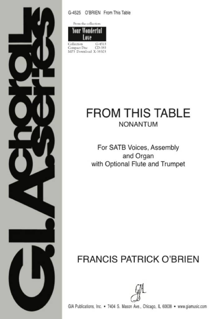 From This Table : Flute, Trumpet
