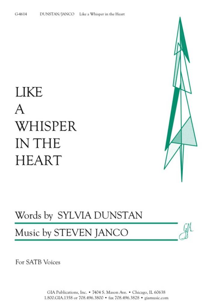 Like a Whisper in the Heart : A Contemporary Christmas Madrigal