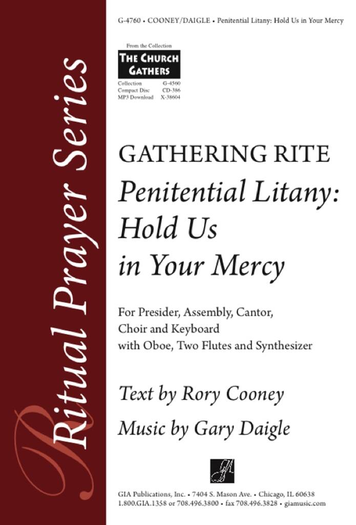 Hold Us in Your Mercy: Gathering Rite : Penitential Litany