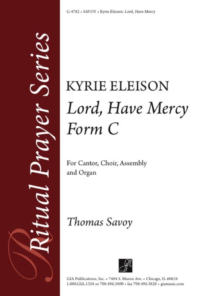 Kyrie Eleison : Lord Have Mercy - Form C