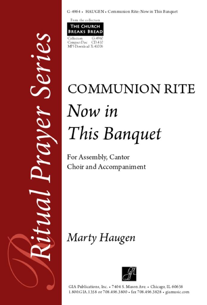 Now in this Banquet: Communion Rite : Communion Rite