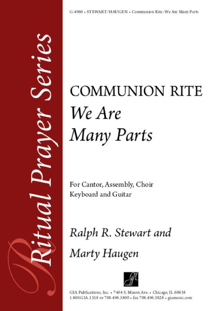 We Are Many Parts : Communion Rite