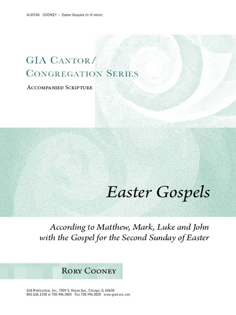 Easter Gospels - Cantor/Congregation : According to Matthew, Mark, Luke and John