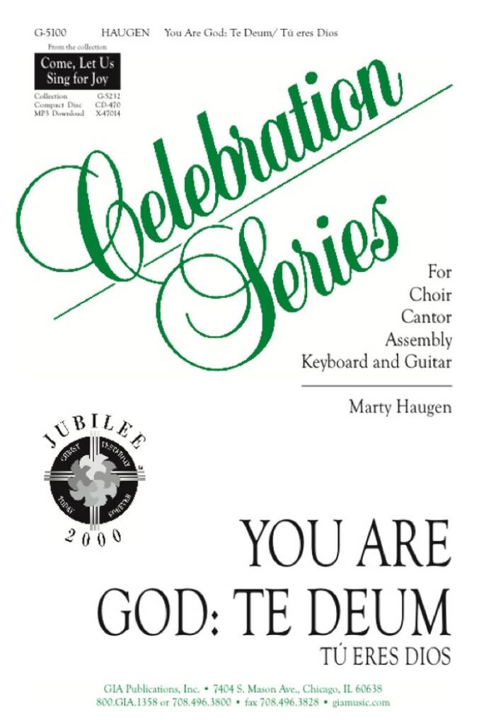 You Are God: Te Deum - Instrument
