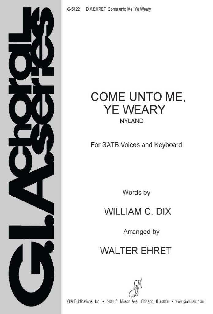 Come Unto Me Ye Weary