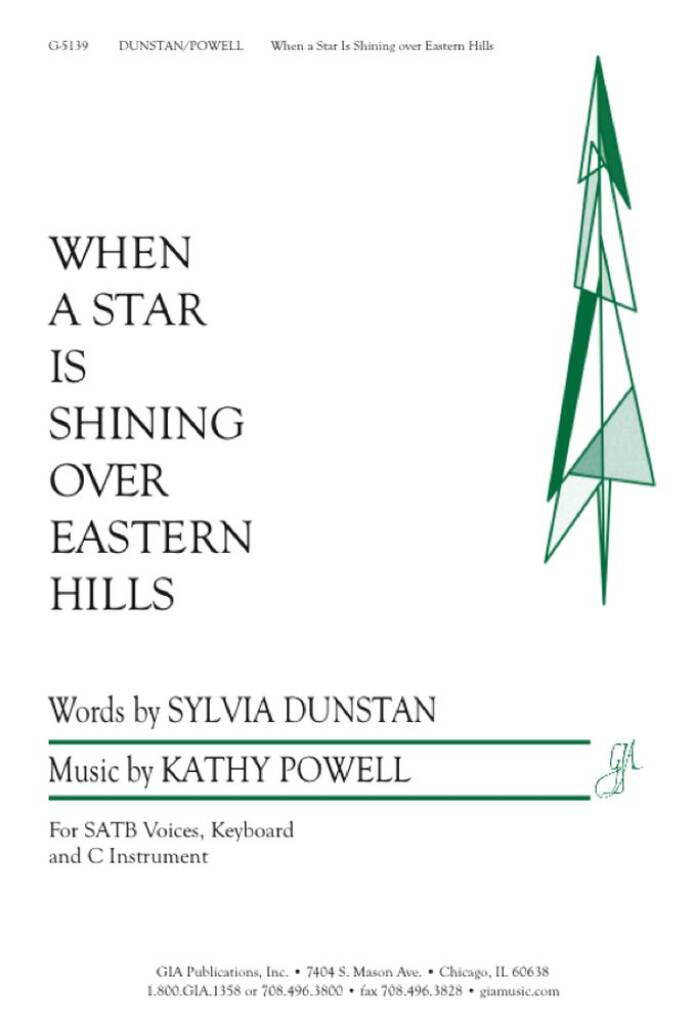 When a Star Is Shining over Eastern Hills : C Instrument