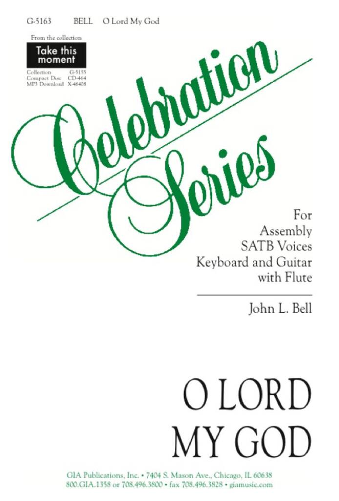 O Lord My God : Flute