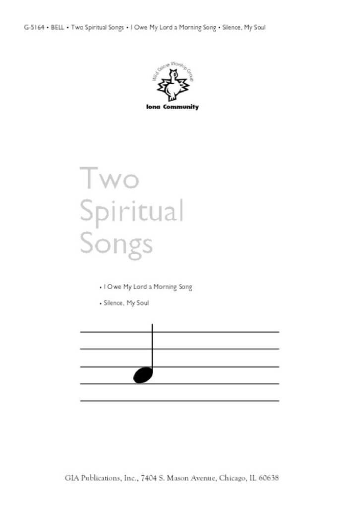 Two Spiritual Songs : B-flat Clarinet