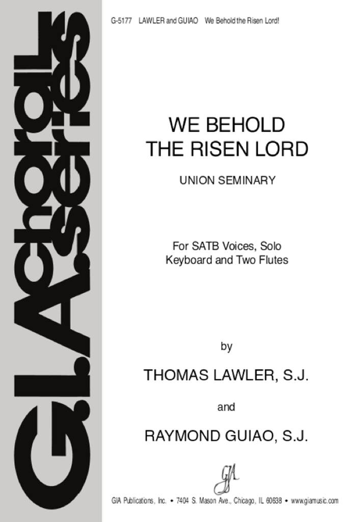 We Behold the Risen Lord : 2 Flutes