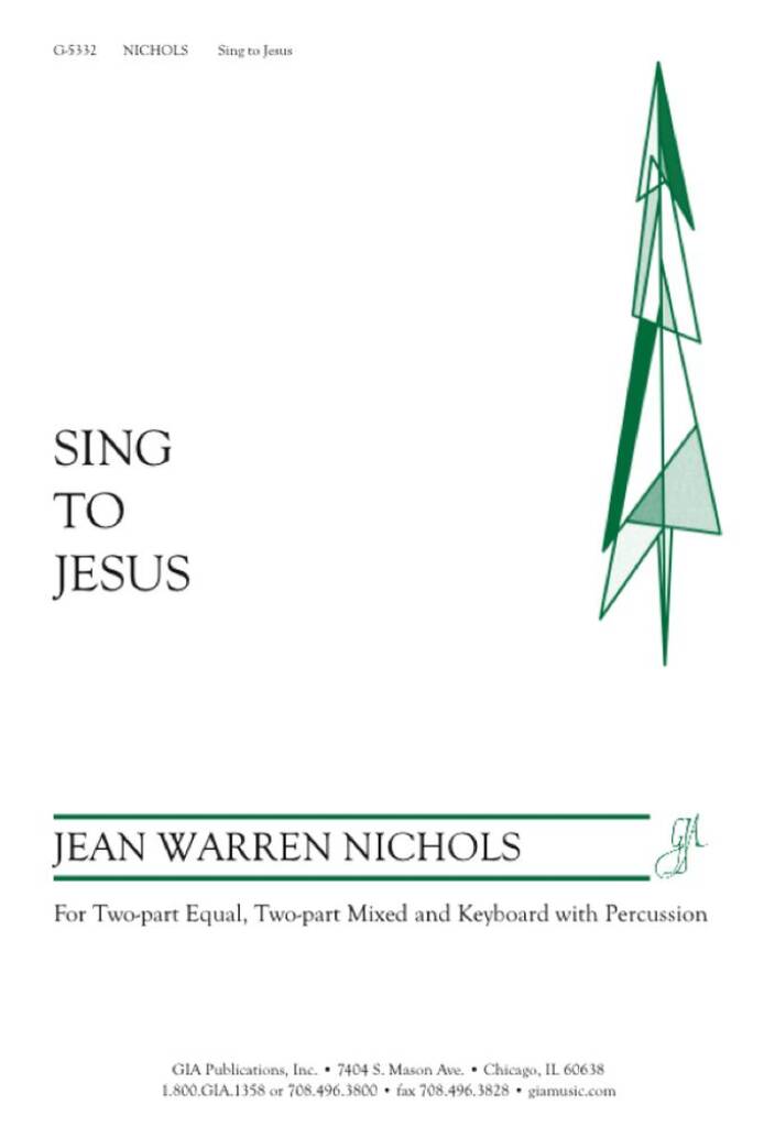 Sing to Jesus : Guiro, Woodblock, or Hand-clapping