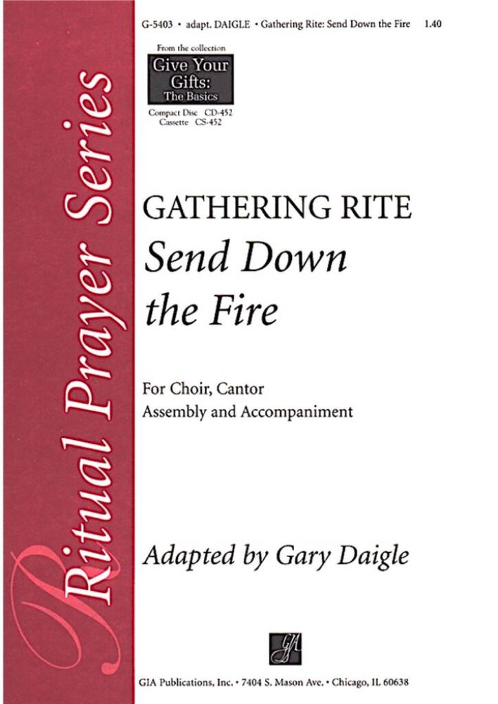 Gathering Rite: Send Down the Fire : Percussion