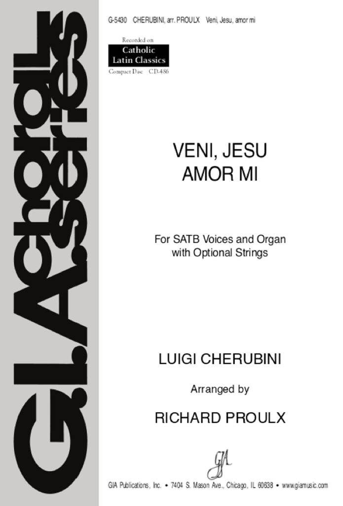 Veni, Jesu, Amor Mi : Come to me, O Jesus, my love