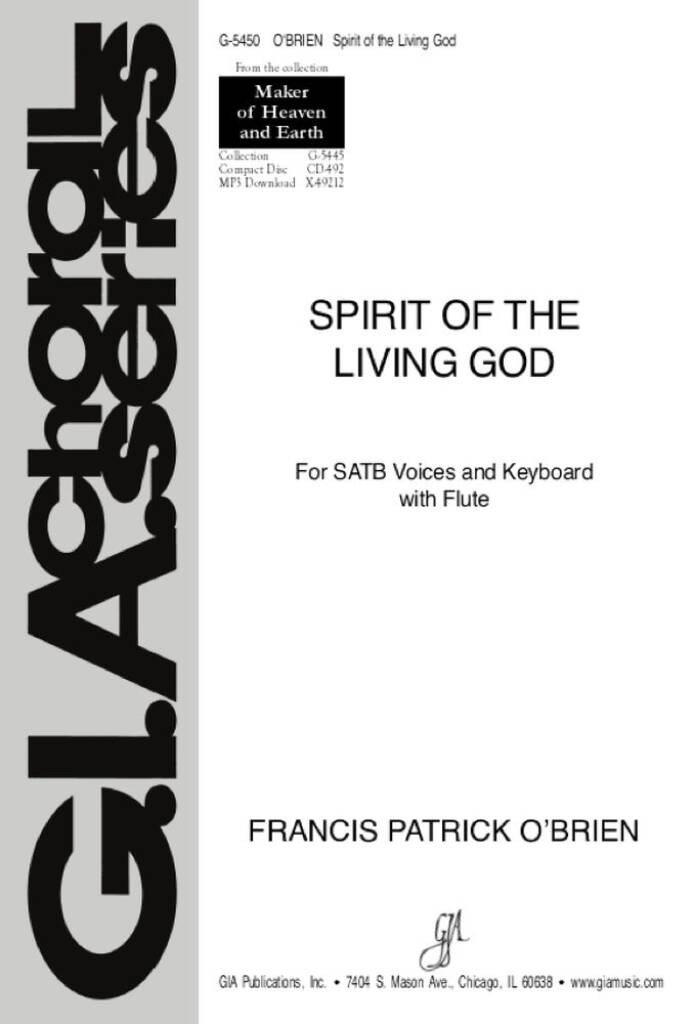 Spirit of the Living God : Flute