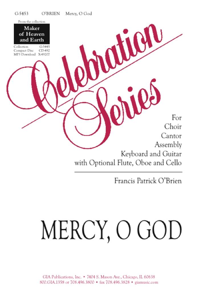 Mercy, O God - Guitar Edition : Guitar