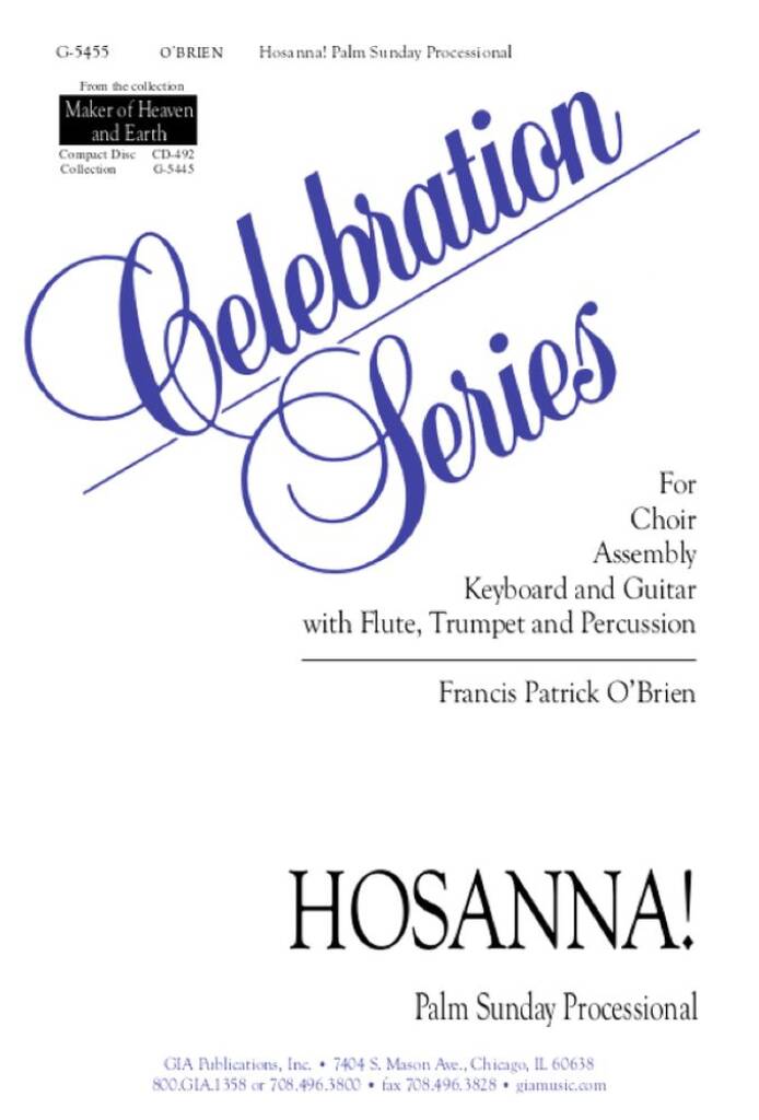 Hosanna! Palm Sunday Processional : Palm Sunday Processional