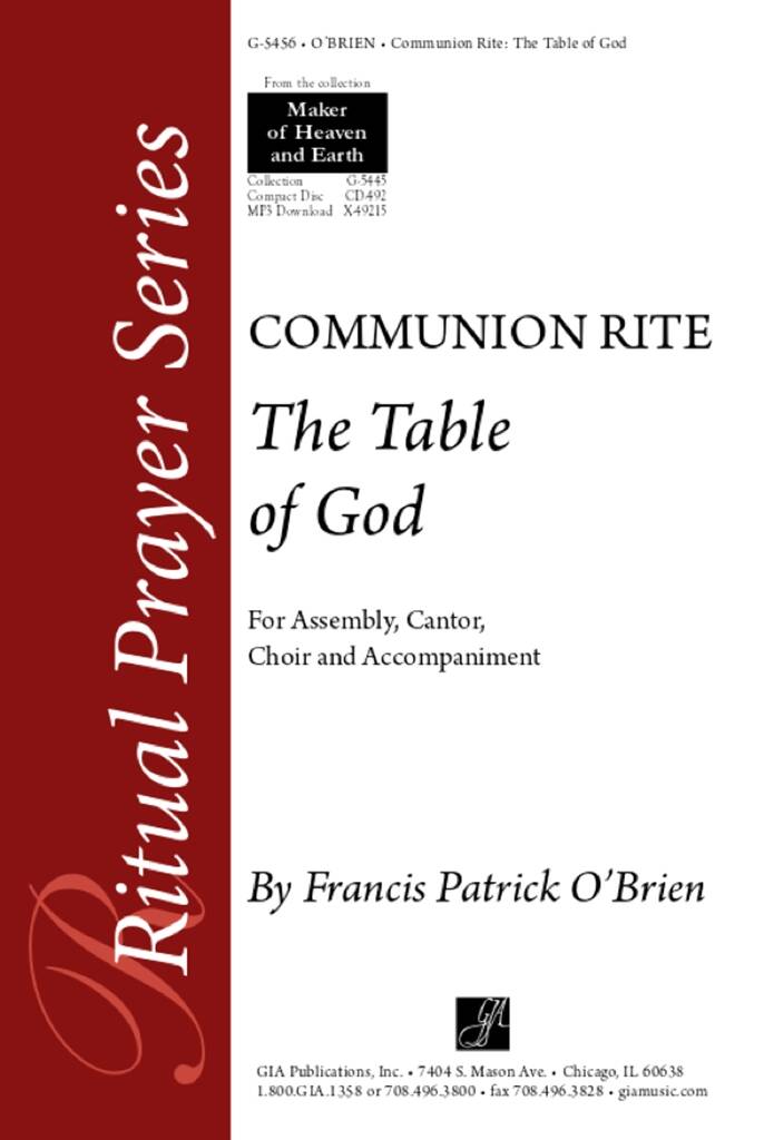 The Table of God : Flute