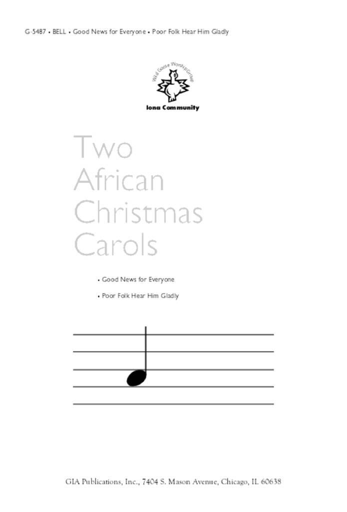 Two African Christmas Carols : Flute