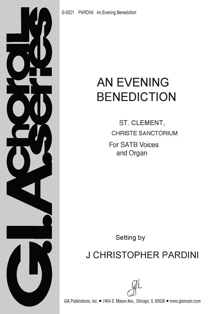 An Evening Benediction