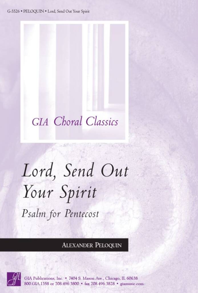 Lord Send Out Your Spirit : Psalm for Pentecost