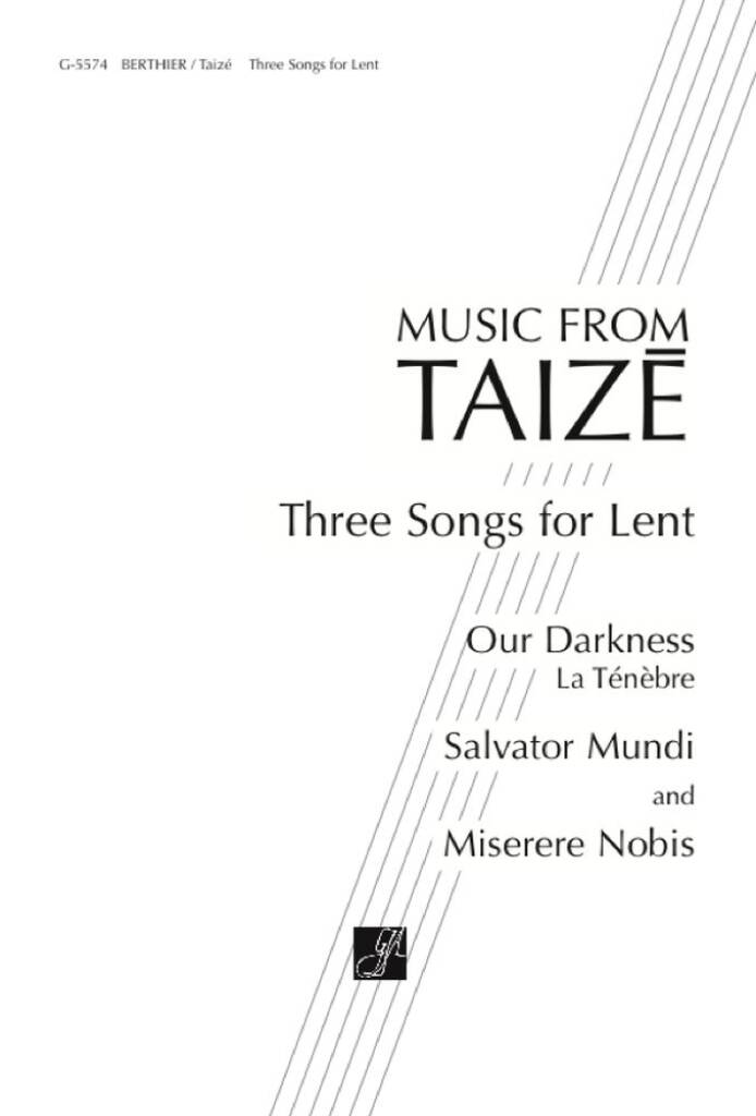 Three Songs for Lent