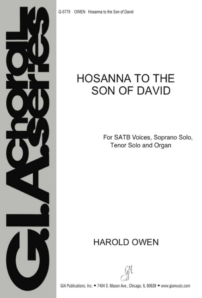 Hosanna to the Son of David