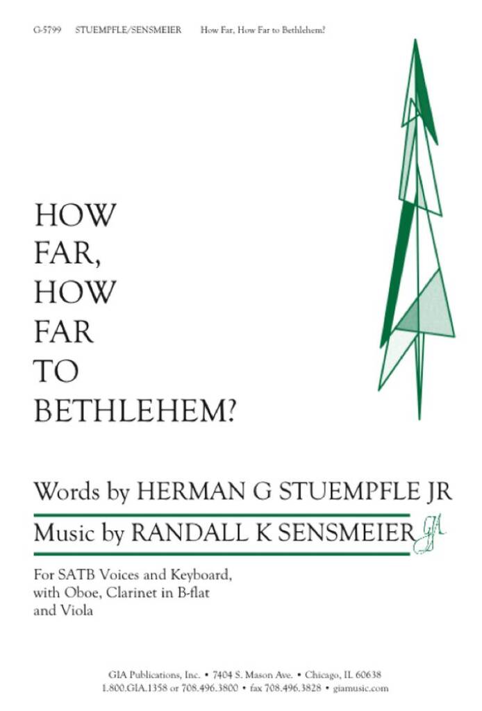 How Far, How Far to Bethlehem? : Clarinet in Bb, Oboe, or Viola
