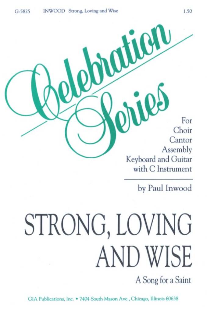 Strong, Loving and Wise : C Instrument